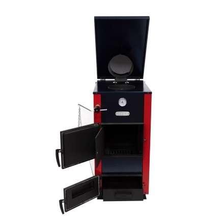 Котел твердотопливный стальной Сибирь-GEFEST КВО 40 ТЭ Амазонка бай фото в Гродно