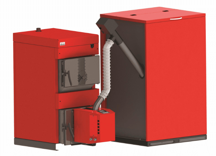 Твердотопливный котел BURNiT WBS-N 30 с пеллетной горелкой купить в Гродно