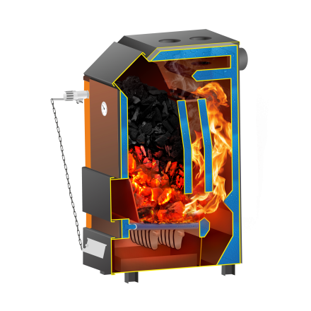 Котел отопительный длительного горения «Магнум-20» Амазонка бай фото в Гродно