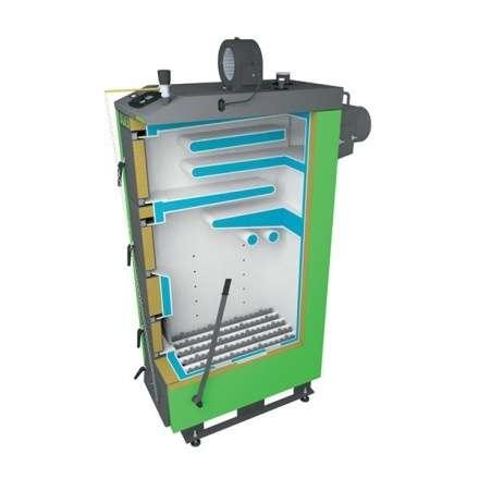 Твердотопливный котел SAS UWT 150 с автоматикой в Гродно