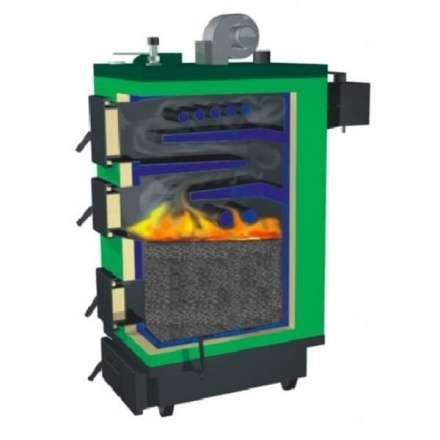 Твердотопливный котел SAS UWT 90 с автоматикой в Гродно
