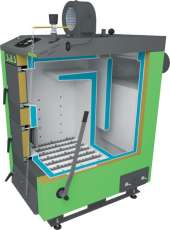 Твердотопливный котел SAS MI 42 в Гродно