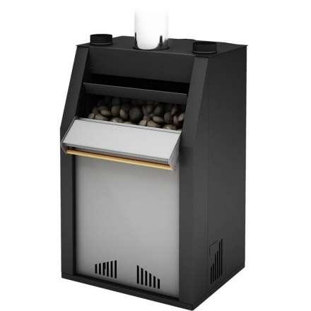 Стальная печь-камин Теплодар Сиеста 20 фото в Гродно