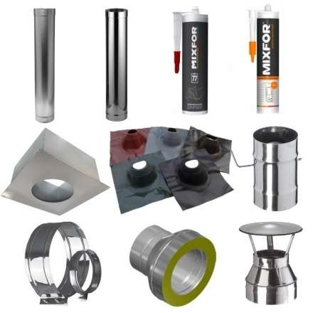 Комплект для печей диаметр 150 мм купить в Гродно