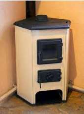 Купить Печь-камин MBS Corner кремовый сталь в Гродно Амазонка бай фото в Гродно
