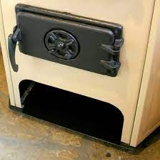 Купить Печь-камин MBS Corner кремовый сталь в Гродно Амазонка бай фото в Гродно