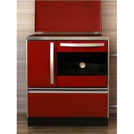 Плита на дровах MBS Royal 720 Plus P (с крышкой) красная в Гродно