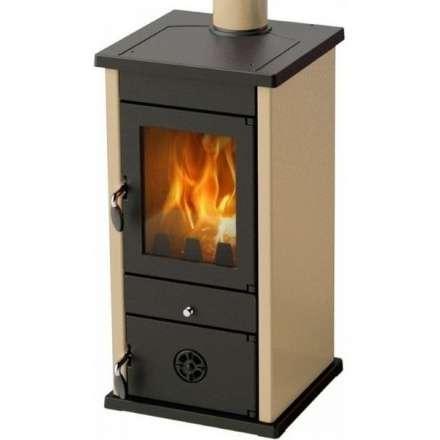 Печь-камин MBS Vesta Eco кремовая фото в Гродно