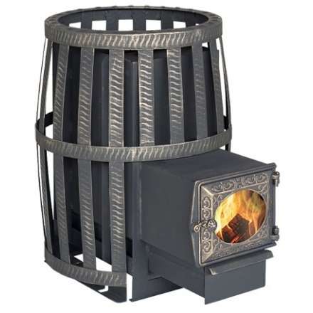 Печь Корвет 15 сетчатый кожух ДТ3-стекло купить в Гродно