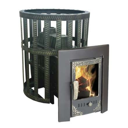 Печь Воевода 20 сетчатый кожух купить в Гродно
