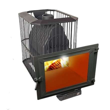 Печь Пегас 16 NEXT панорама сетка фото в Гродно