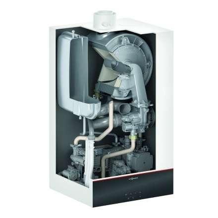 Конденсационный котел Viessmann Vitodens 100-W B1KF 19 кВт двухконтурный в Гродно