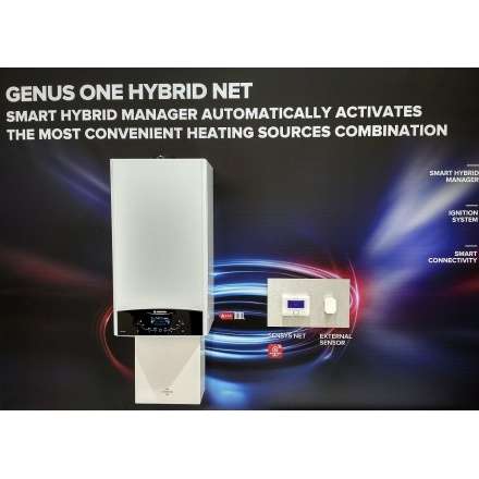 Конденсационный газовый котел Ariston GENUS ONE SYSTEM 24 в Гродно