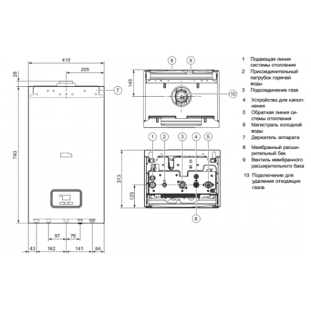 Газовый котел Protherm Гепард 23 MOV (atmo) в Гродно