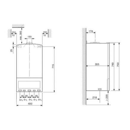 Газовый котел Bosch GAZ 4000 ZWA 24-2 K в Гродно