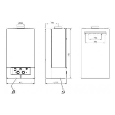Газовый котел Bosch GAZ 3000 W ZW 14-2 DHAE в Гродно
