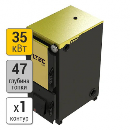 Твердотопливный котел LTEC Eco 35 в Гродно
