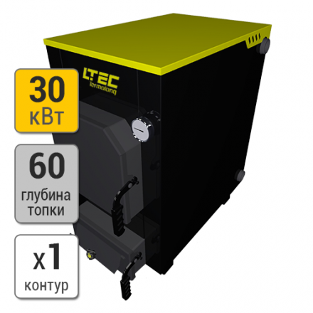 Твердотопливный котел LTEC Thermolong 30 в Гродно